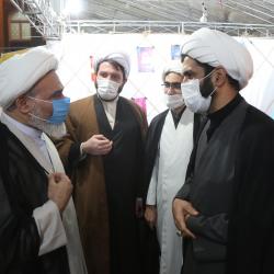 حضور دفتر مطالعات اسلامی و ارتباطات حوزوی پژوهشگاه فضای مجازی در اولین نمایشگاه هوش مصنوعی و علوم اسلامی