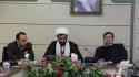 بازدید دکتر فیروزآبادی از دفتر مطالعات اسلامی و ارتباطات حوزوی پژوهشگاه فضای مجازی