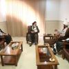 دیدار اعضای دفتر مطالعات اسلامی پژوهشگاه فضای مجازی با آیت الله سید احمد خاتمی
